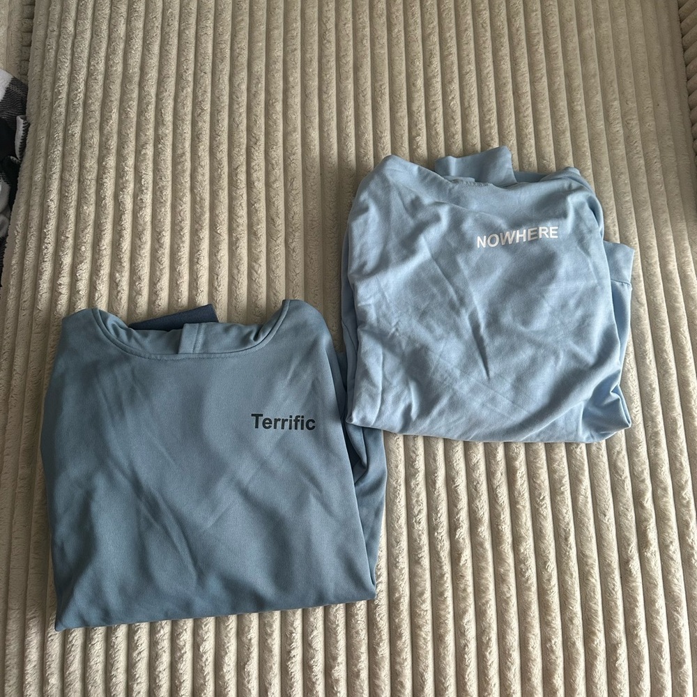 Terrific Nowhere Blue Sweatshirts